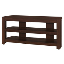 Load image into Gallery viewer, Particleboard Open Shelving TV Stand - Dark Brown