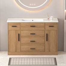 Load image into Gallery viewer, Bathroom Vanity With Abundant Storage 2 Soft Close Doors And 6 Drawers
