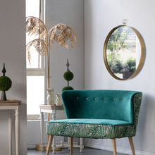 Load image into Gallery viewer, Round Mirror, Circle Mirror With Iron Frame For Living Room Bedroom Vanity Entryway, Hallway