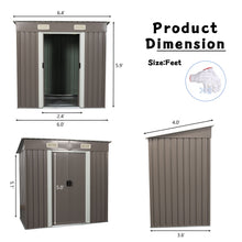 Load image into Gallery viewer, Outdoor Storage Shed