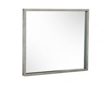 Load image into Gallery viewer, 34" Faux Concrete Framed Accent Mirror - Gray