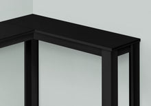 Load image into Gallery viewer, Corner Accent Console Table For Entryway, Unique Design Contemporary & Modern