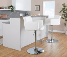 Load image into Gallery viewer, Stout - Contemporary Adjustable Barstool With Swivel