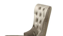 Load image into Gallery viewer, Kacela - Synthetic Leather Side Chair (Set of 2) - Champagne