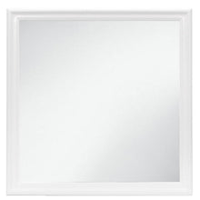 Load image into Gallery viewer, 38" Square Framed Accent Mirror - White