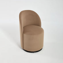 Load image into Gallery viewer, 360 Degree Swivel Armless Dining Barrel Chair