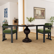 Load image into Gallery viewer, Stylish Indoor Upholstered Wood Dining Chair (Set of 2)