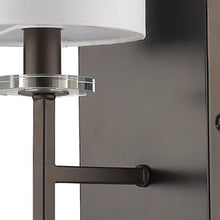 Load image into Gallery viewer, Minimalist Wall Sconce With Fabric Shade - Bronze