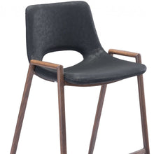 Load image into Gallery viewer, Steel Low Back Bar Height Bar Chairs (Set of 2) - Black And Brown