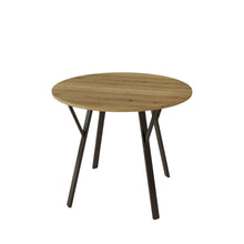 Load image into Gallery viewer, Round Dining Table, For 2 - 4 People - Rustic Brown