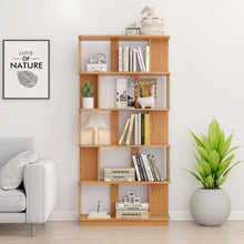 Load image into Gallery viewer, Modern 5 Tier Open Storage Bookcase