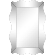 Load image into Gallery viewer, 35" Novelty Glass Framed Accent Mirror - Clear
