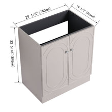 Load image into Gallery viewer, Modern Freestanding Bathroom Vanity With Soft Close Cabinet Doors