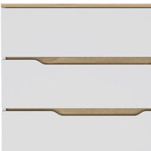 Load image into Gallery viewer, Four Drawer Dresser - White And Natural