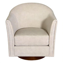 Load image into Gallery viewer, 360 Degree Rotating Barrel Armchair For Living Room - Cream Beige