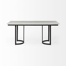 Load image into Gallery viewer, 71" Dining Table - Black / White