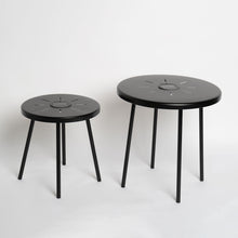 Load image into Gallery viewer, Solar Powered Side Table With LED Light, Outdoor / Indoor - Black