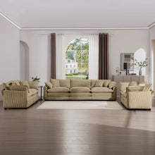 Load image into Gallery viewer, Elegant Oversized Sectional Sofa Set With Deep Seats And Flexible Layout