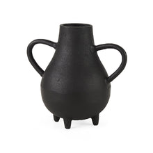 Load image into Gallery viewer, Two Handle Jug Vase - Black