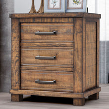 Load image into Gallery viewer, Drawer Reclaimed Solid Wood Framhouse Nightstand - Natural