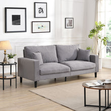 Load image into Gallery viewer, Modern Upholstered 3 Seat Sofa, High Resilience