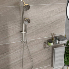 Load image into Gallery viewer, Multi Function Dual Shower Head System With 4.7" Rain Showerhead, 8 Function Hand Shower, Adjustable Slide Bar