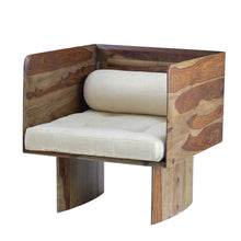 Load image into Gallery viewer, Wooden Sofa - Brown