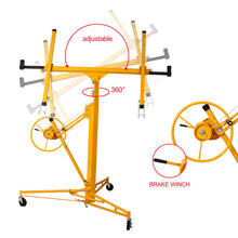 Load image into Gallery viewer, Heavy Duty Drywall Lift Panel Hoist With Adjustable Height And Safety Features