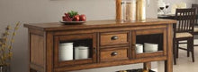 Load image into Gallery viewer, Kadri - Kitchen Cart - Distressed Chestnut
