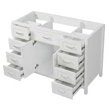 Load image into Gallery viewer, Bathroom Vanity Cabinet Only With 2 Soft Close Doors And 8 Drawers