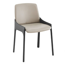 Load image into Gallery viewer, Dining Side Chairs In Leather (Set of 2) - Gray