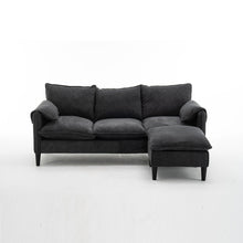 Load image into Gallery viewer, Convertible Combination Sofa With Footstools With Storage