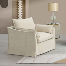 Load image into Gallery viewer, Shane - Chair With 2 Pillows - Beige Linen