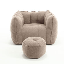 Load image into Gallery viewer, Soft Bean Bag Chair With High Resilient Foam