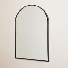 Load image into Gallery viewer, 36" Arch Framed Accent Mirror - Black