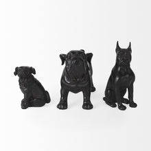 Load image into Gallery viewer, Poly Dog Tabletop Sculpture - Black