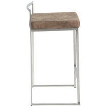 Load image into Gallery viewer, Fuji - Contemporary Elegant Stackable Counter Stool Set