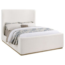 Load image into Gallery viewer, Vindra - Queen Sleigh Bed - Cream
