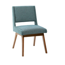 Load image into Gallery viewer, Dining Chair With Upholstered Seat And Back (Set of 2) - Blue