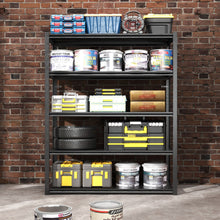 Load image into Gallery viewer, Industrial Heavy Duty Metal Garage Shelving Unit, Adjustable Storage Rack