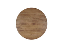 Load image into Gallery viewer, 54" Solid Wood Pedestal Base Round Top Dining Table - Natural