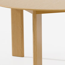 Load image into Gallery viewer, 59" Solid Wood Round Top Dining Table - Natural