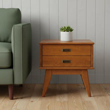 Load image into Gallery viewer, 22" Wood End Table - Brown
