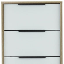 Load image into Gallery viewer, Five Drawer Chest - Brown / White