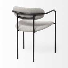 Load image into Gallery viewer, Fabric Dining Arm Chairs (Set of 2) - Gray