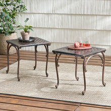 Load image into Gallery viewer, Laughlin - Traditional Style Cast End Table Set - Antique Espresso