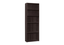 Load image into Gallery viewer, Cappuccino Adjustable Bookcase - Cappuccino