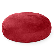 Load image into Gallery viewer, 72" Microsuede Bean Bag Chair - Cinnabar