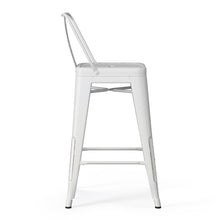 Load image into Gallery viewer, Rayne - Curved Back Metal Stool (Set of 2)