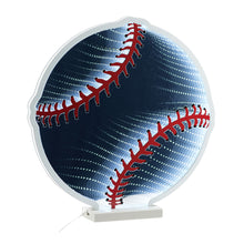 Load image into Gallery viewer, Baseball Tabletop Sign With LED - Red / White